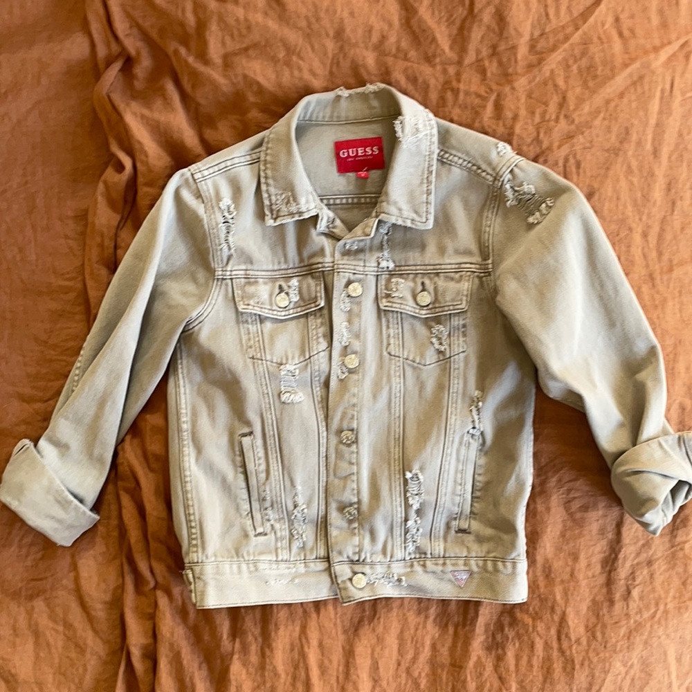 Khaki Denim Jacket